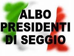 Aggiornamento Albo Presidenti di Seggio Elettorale